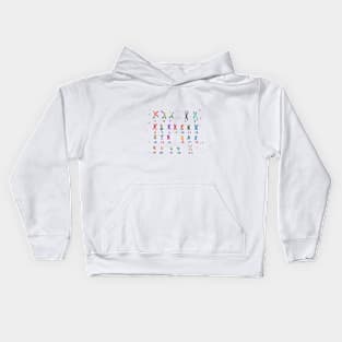 Female chromosome Kids Hoodie